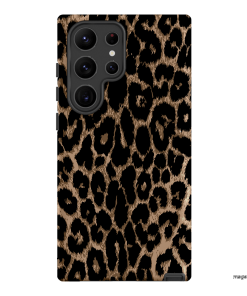 Classic Leopard Printed Phone Cases Samsung Galaxy S23 Ultra / Armoured by The Dairy - The Dairy