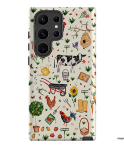 Farm Stay Printed Phone Cases Samsung Galaxy S23 Ultra / Armoured by BG. Studio - The Dairy
