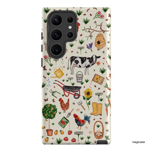 Farm Stay Printed Phone Cases Samsung Galaxy S23 Ultra / Armoured by BG. Studio - The Dairy
