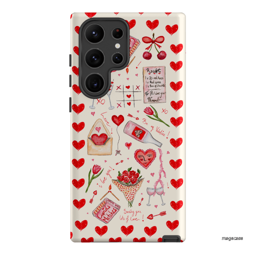 Love Note Printed Phone Cases Samsung Galaxy S23 Ultra / Armoured by BG. Studio - The Dairy