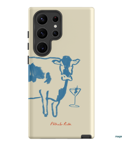 Mootini Blue Printed Phone Cases by Phthalo Ruth - The Dairy