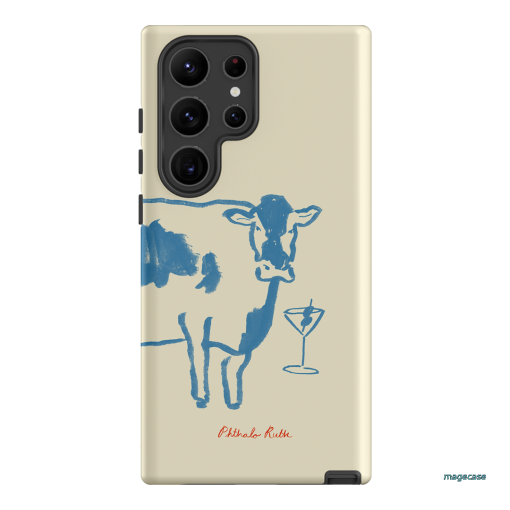 Mootini Blue Printed Phone Cases by Phthalo Ruth - The Dairy