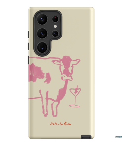 Mootini Pink Printed Phone Cases by Phthalo Ruth - The Dairy