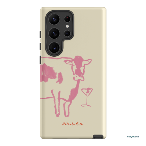 Mootini Pink Printed Phone Cases by Phthalo Ruth - The Dairy