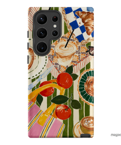 Morning Goss Printed Phone Cases Samsung Galaxy S23 Ultra / Armoured by Charlie Taylor - The Dairy