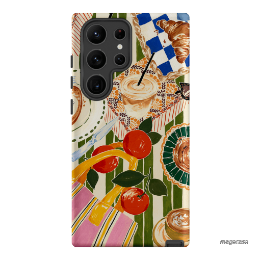Morning Goss Printed Phone Cases Samsung Galaxy S23 Ultra / Armoured by Charlie Taylor - The Dairy