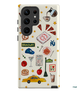 NYC Light Printed Phone Cases Samsung Galaxy S23 Ultra / Armoured by BG. Studio - The Dairy