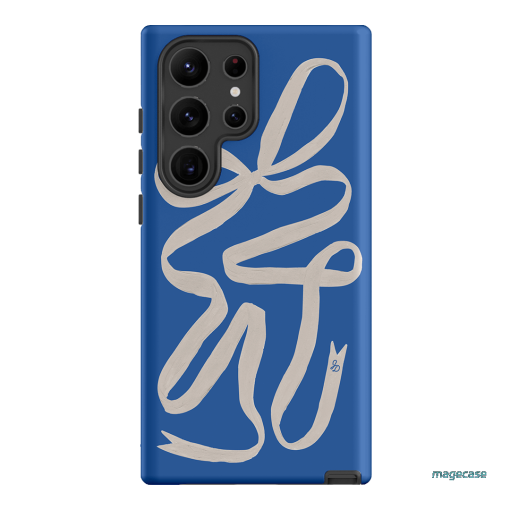 Something Blue Ribbon Printed Phone Cases Samsung Galaxy S23 Ultra / Armoured by Jasmine Dowling - The Dairy
