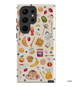 Sunday Breakfast Printed Phone Cases Samsung Galaxy S23 Ultra / Armoured by BG. Studio - The Dairy
