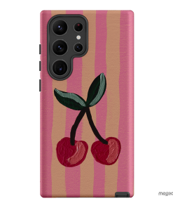 Cherry On Top Printed Phone Cases Samsung Galaxy S23 Ultra / Armoured by Amy Gibbs - The Dairy