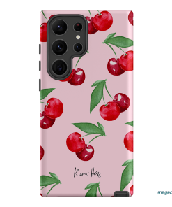 Cherry Rose Printed Phone Cases Samsung Galaxy S23 Ultra / Armoured by Kerrie Hess - The Dairy