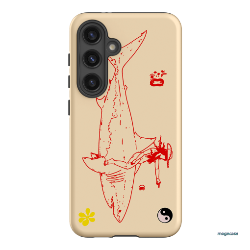 1800-Busy-Rn in Cream Printed Phone Cases Samsung Galaxy S24 / Armoured by Easty Beasty - The Dairy