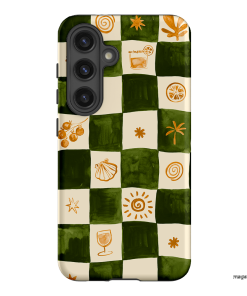 Afternoon Mezze Printed Phone Cases Samsung Galaxy S24 / Armoured by Charlie Taylor - The Dairy