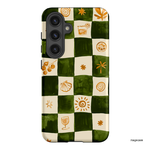Afternoon Mezze Printed Phone Cases Samsung Galaxy S24 / Armoured by Charlie Taylor - The Dairy