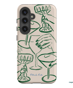 Cheers Printed Phone Cases Samsung Galaxy S24 / Armoured by Phthalo Ruth - The Dairy