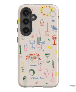 Dinnerware Printed Phone Cases Samsung Galaxy S24 / Armoured by Phthalo Ruth - The Dairy