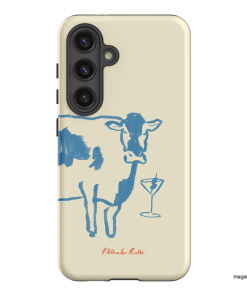 Mootini Blue Printed Phone Cases by Phthalo Ruth - The Dairy