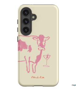 Mootini Pink Printed Phone Cases by Phthalo Ruth - The Dairy