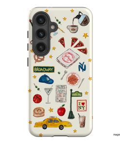 NYC Light Printed Phone Cases Samsung Galaxy S24 / Armoured by BG. Studio - The Dairy