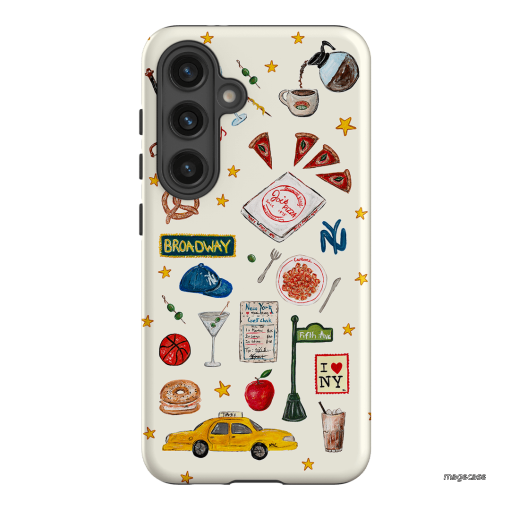 NYC Light Printed Phone Cases Samsung Galaxy S24 / Armoured by BG. Studio - The Dairy