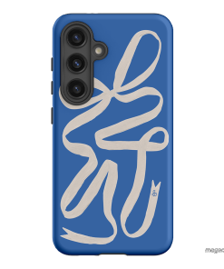 Something Blue Ribbon Printed Phone Cases Samsung Galaxy S24 / Armoured by Jasmine Dowling - The Dairy