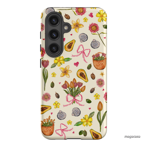 Bouquets & Bows Printed Phone Cases Samsung Galaxy S24 / Armoured by BG. Studio - The Dairy