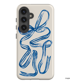 Bowerbird Ribbon Printed Phone Cases Samsung Galaxy S24 / Armoured by Jasmine Dowling - The Dairy