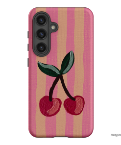 Cherry On Top Printed Phone Cases Samsung Galaxy S24 / Armoured by Amy Gibbs - The Dairy