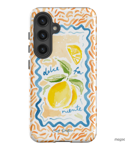 Dolce Far Niente Printed Phone Cases Samsung Galaxy S24 / Armoured by Cass Deller - The Dairy