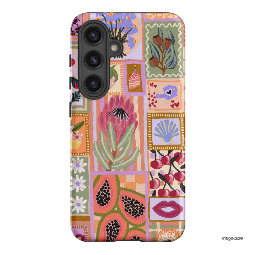Summer Postcards Printed Phone Cases Samsung Galaxy S24 / Armoured by Amy Gibbs - The Dairy