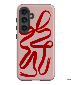 Valentine Ribbon Printed Phone Cases by Jasmine Dowling - The Dairy
