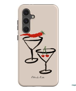 Chilli Cherry Printed Phone Cases by Phthalo Ruth - The Dairy