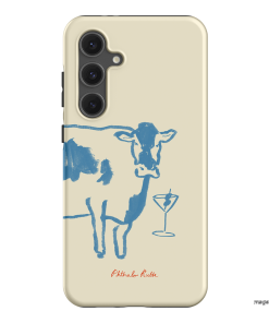Mootini Blue Printed Phone Cases by Phthalo Ruth - The Dairy