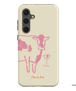 Mootini Pink Printed Phone Cases by Phthalo Ruth - The Dairy