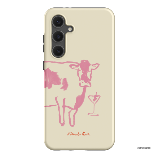 Mootini Pink Printed Phone Cases by Phthalo Ruth - The Dairy