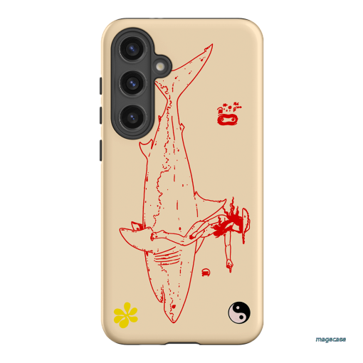 1800-Busy-Rn in Cream Printed Phone Cases Samsung Galaxy S24 Plus / Armoured by Easty Beasty - The Dairy