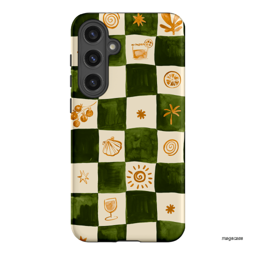 Afternoon Mezze Printed Phone Cases Samsung Galaxy S24 Plus / Armoured by Charlie Taylor - The Dairy