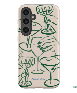 Cheers Printed Phone Cases Samsung Galaxy S24 Plus / Armoured by Phthalo Ruth - The Dairy