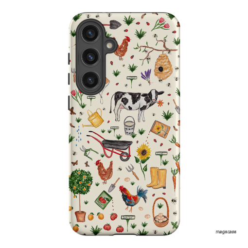 Farm Stay Printed Phone Cases Samsung Galaxy S24 Plus / Armoured by BG. Studio - The Dairy