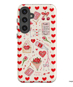 Love Note Printed Phone Cases Samsung Galaxy S24 Plus / Armoured by BG. Studio - The Dairy