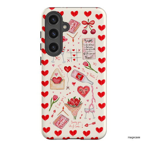 Love Note Printed Phone Cases Samsung Galaxy S24 Plus / Armoured by BG. Studio - The Dairy