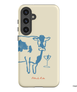 Mootini Blue Printed Phone Cases by Phthalo Ruth - The Dairy