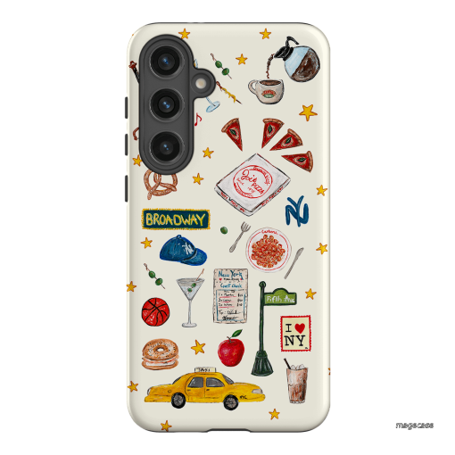 NYC Light Printed Phone Cases Samsung Galaxy S24 Plus / Armoured by BG. Studio - The Dairy