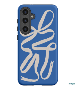Something Blue Ribbon Printed Phone Cases Samsung Galaxy S24 Plus / Armoured by Jasmine Dowling - The Dairy