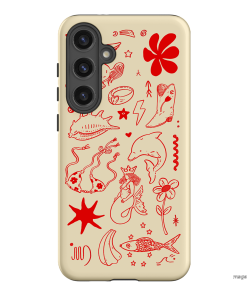 Spiced Cowboy Cream Printed Phone Cases Samsung Galaxy S24 Plus / Armoured by Easty Beasty - The Dairy