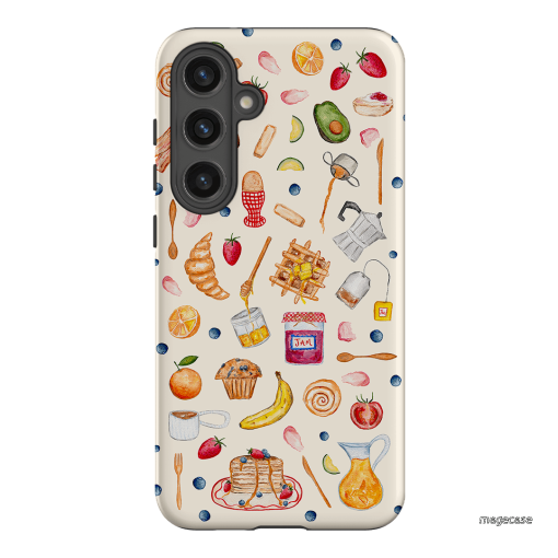 Sunday Breakfast Printed Phone Cases Samsung Galaxy S24 Plus / Armoured by BG. Studio - The Dairy
