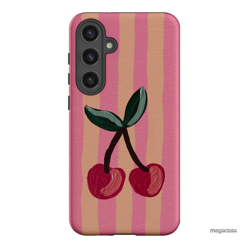 Cherry On Top Printed Phone Cases Samsung Galaxy S24 Plus / Armoured by Amy Gibbs - The Dairy