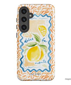 Dolce Far Niente Printed Phone Cases Samsung Galaxy S24 Plus / Armoured by Cass Deller - The Dairy