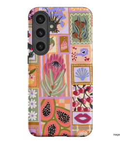 Summer Postcards Printed Phone Cases Samsung Galaxy S24 Plus / Armoured by Amy Gibbs - The Dairy
