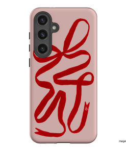 Valentine Ribbon Printed Phone Cases by Jasmine Dowling - The Dairy